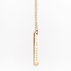 “I Am Enough” Necklace